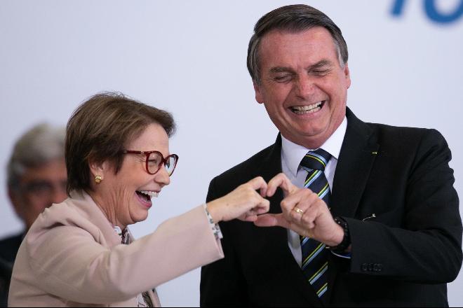 Tereza Cristina é quem dá as cartas na pré-campanha de Bolsonaro em Mato Grosso do Sul