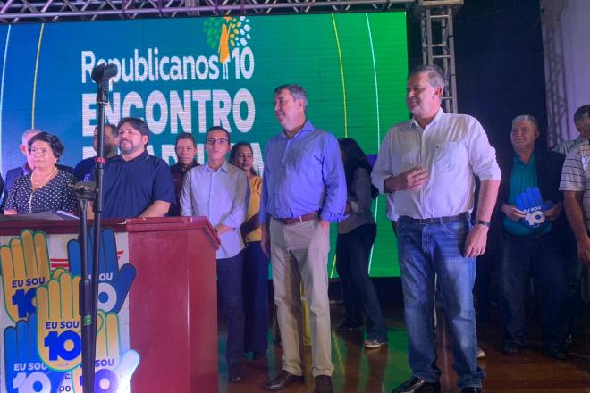 Republicanos filia Herculano, aumenta bancada, e vai apoiar dobradinha Riedel-Bolsonaro