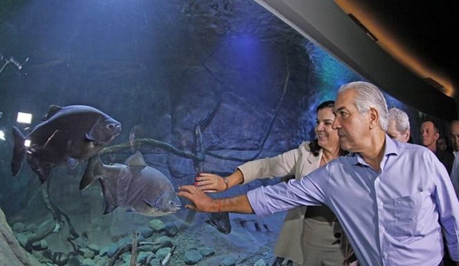 Reinaldo destaca respeito ao dinheiro público ao inaugurar Bioparque Pantanal