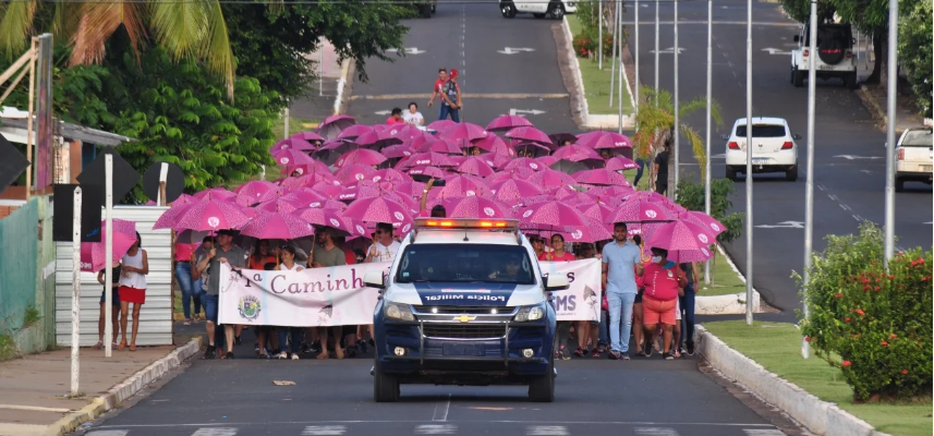 Policia Militar participa de Caminhada das Mulheres em Alcinópolis