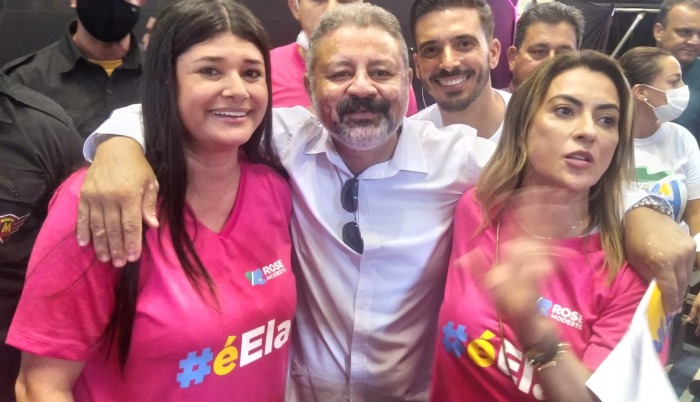 Vereador Fio do Povo participa de evento do União Brasil, que oficializa Rose Modesto como pré-candidata ao governo de MS