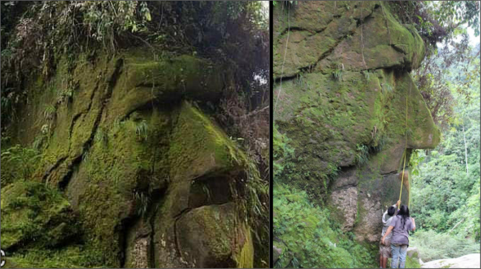 O enigmático rosto humano gigante achado na Amazônia