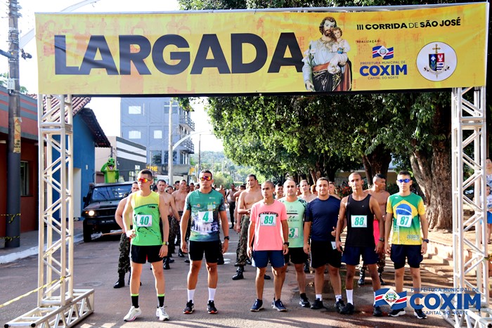 3ª Corrida de São José reúne 190 atletas