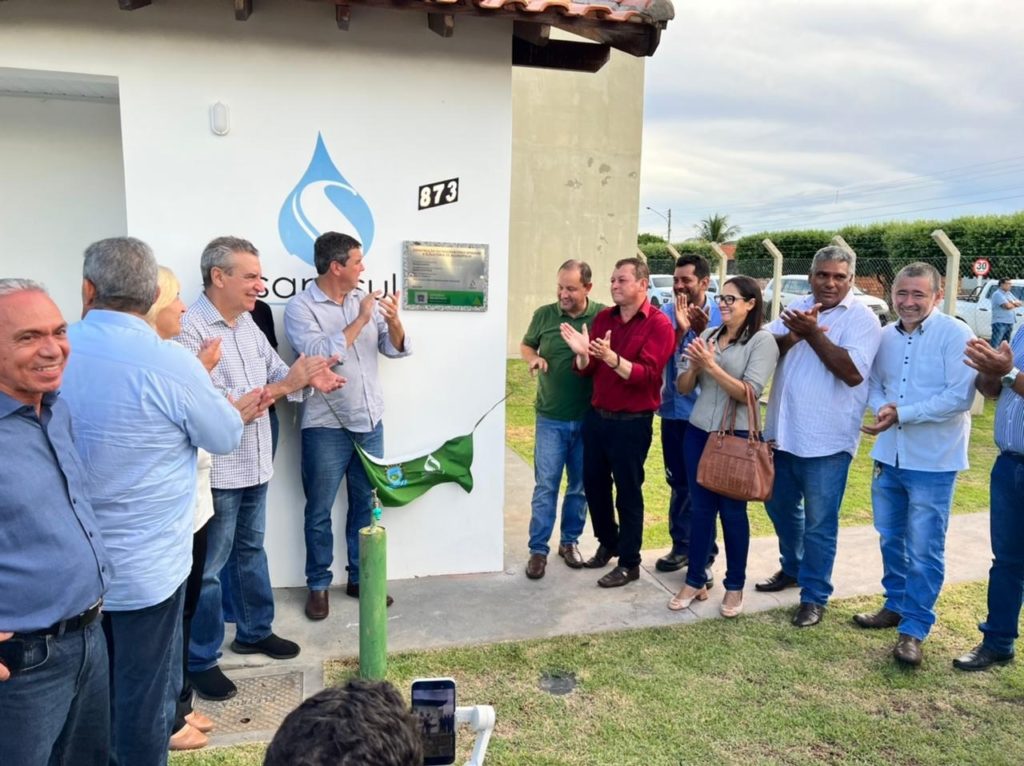 Governo e Sanesul reforçam segurança hídrica na cidade de Alcinópolis