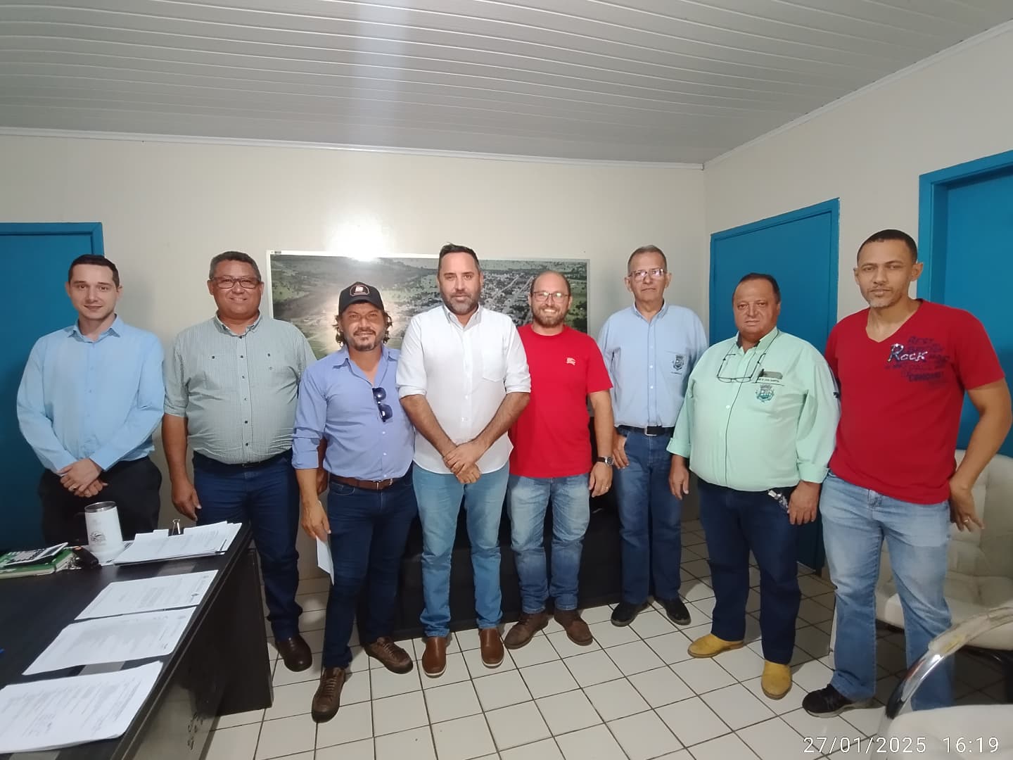 Prefeito de Alcinópolis reúne-se com Sindicato dos Servidores Municipais