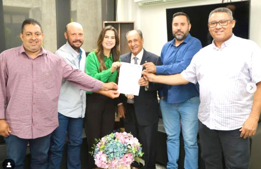 Prefeito Weliton e Vereadores de Alcinópolis buscam apoio para novos investimentos e melhorias