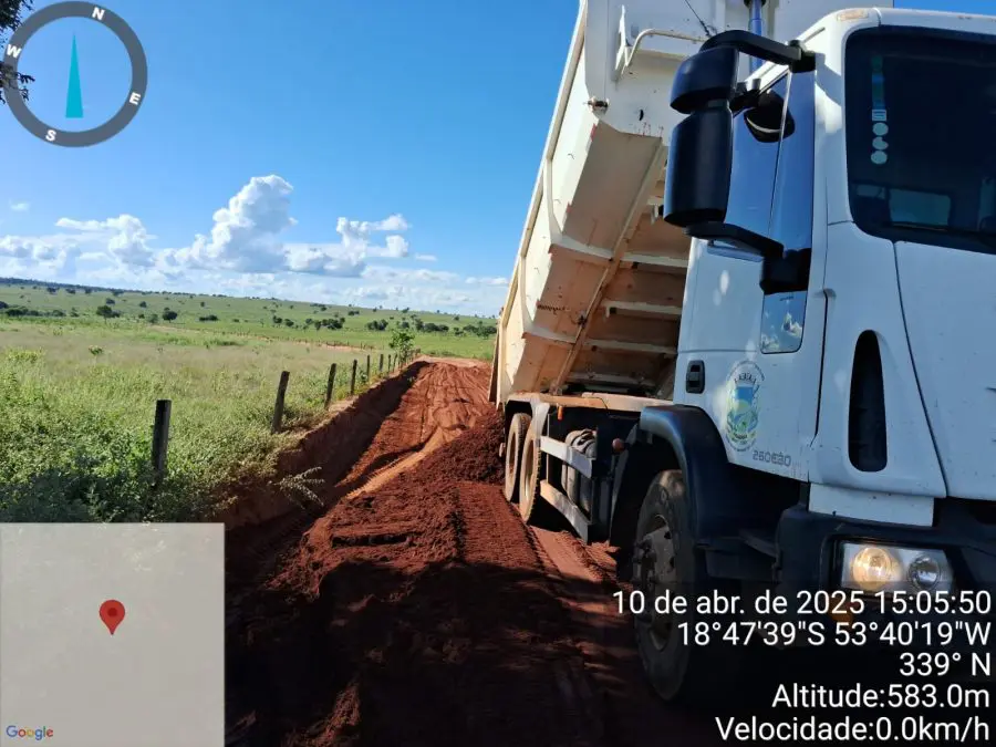 Figueirão – Secretaria de Infraestrutura continua os trabalhos na zona rural