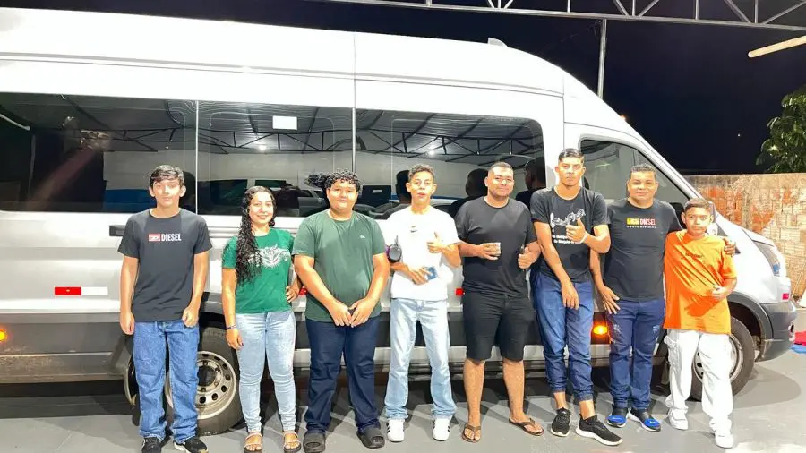 Maestro e membros da Banda Municipal participaram do Encontro Sul-Mato-Grossense de Naipe de Percussão