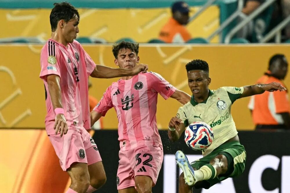Palmeiras arranca empate do Inter Miami e pega o Botafogo