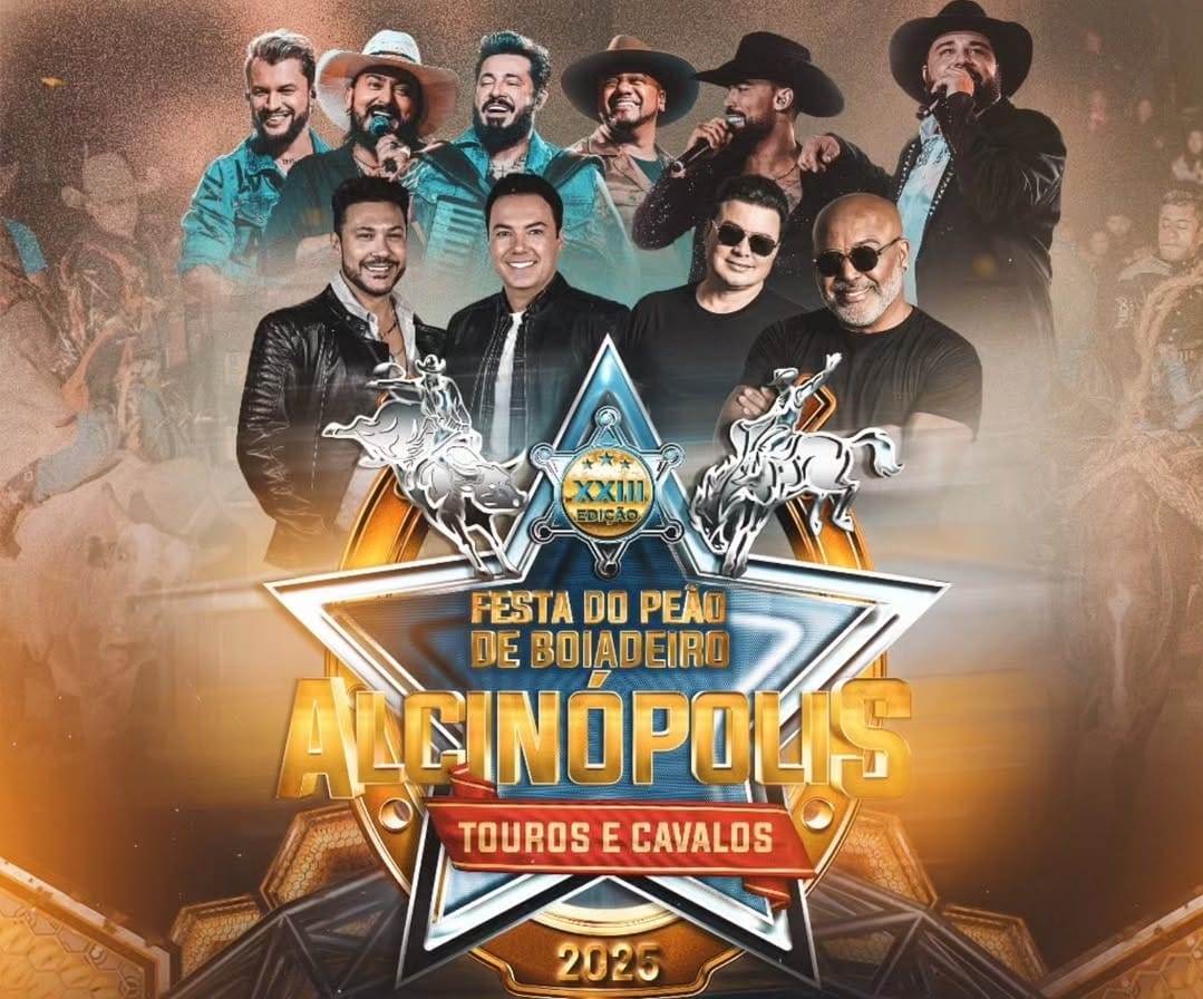 Começa nesta quarta (27) a 23ª Festa do Peão de Alcinópolis contará com a emoção de 70 montarias