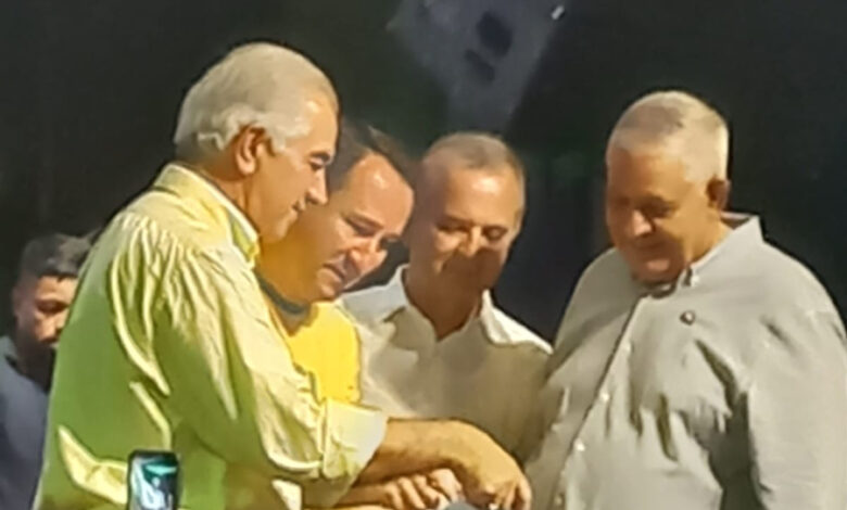 Prefeito de Paraíso das Águas, Ivan Xixi, ingressa no PL em ato que reuniu milhares em Campo Grande