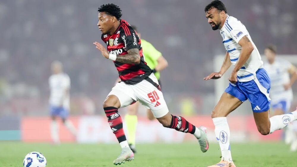 Em jogo bem disputado, Flamengo e Cruzeiro empatam no Maracanã