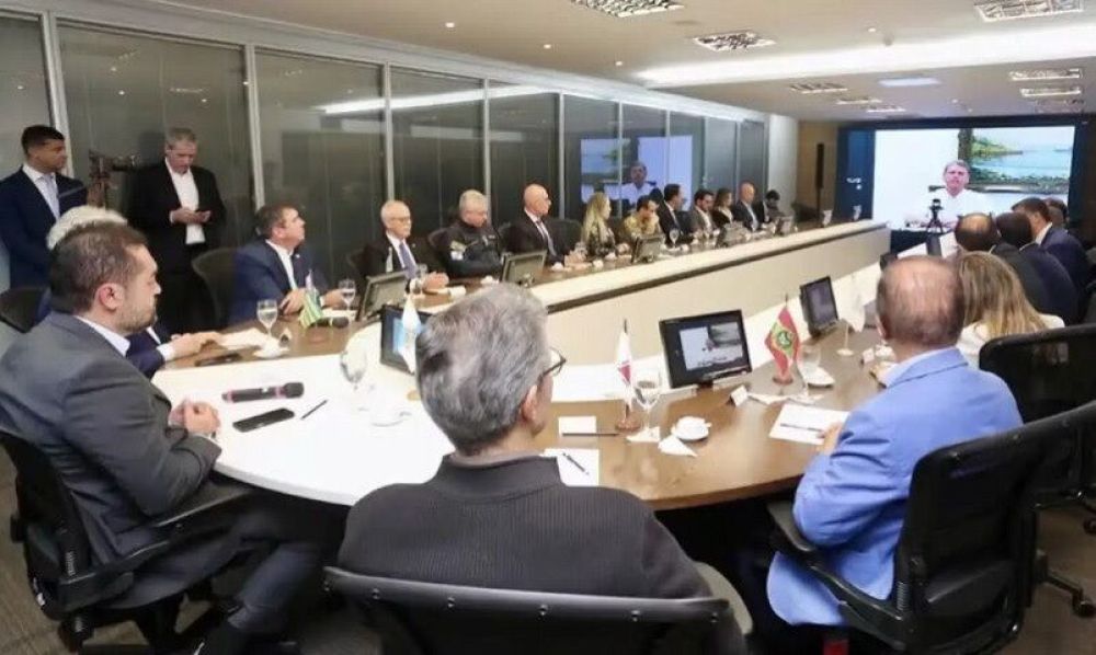 🤝 Riedel defende Integração Estadual e apoia o ‘Consórcio da Paz’ contra o Crime Organizado