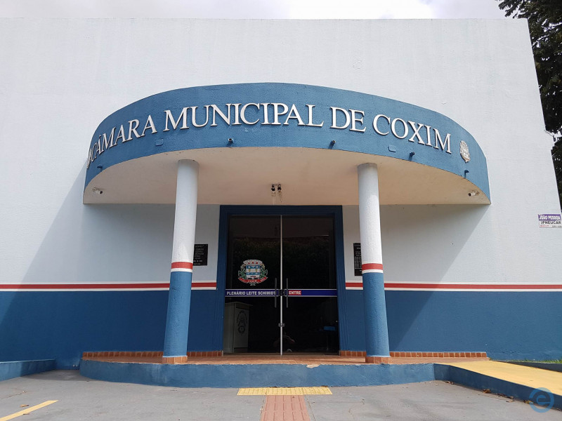 Câmara de Coxim decide hoje, em disputa acirrada, Mesa Diretora 2027/2028