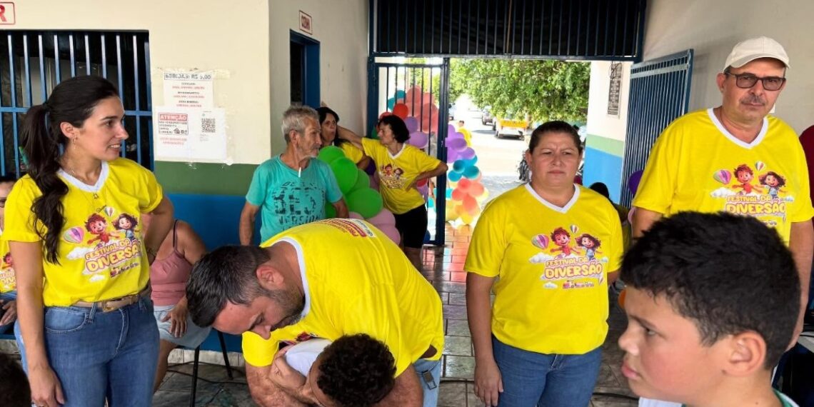 🥳 Crianças de Alcinópolis celebram o 1º Festival da Diversão com lazer e alegria