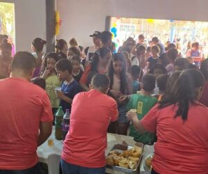 Crianças de projetos sociais em Coxim têm semana especial com atividades e brincadeiras