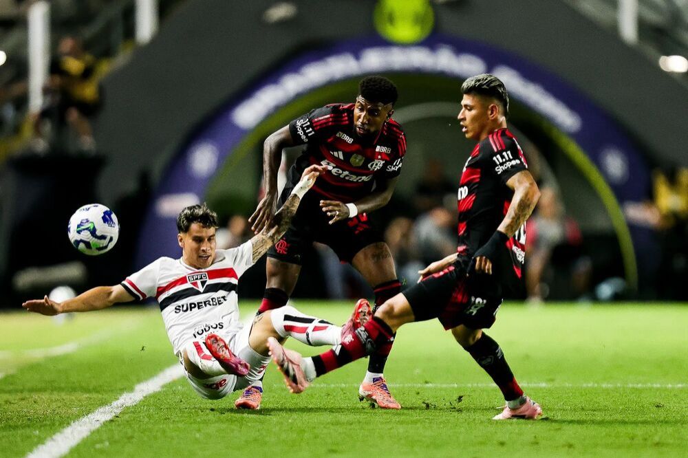 São Paulo empata com Flamengo, e Palmeiras pode abrir vantagem no Brasileiro