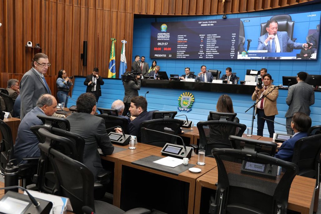 Quatro matérias serão apreciadas na sessão ordinária desta quarta-feira