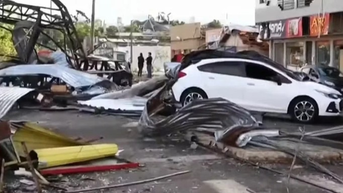 “Cenário de Guerra”: Tornado Devasta Paraná, Deixa Cinco Mortos e Destrói 80% de Cidade