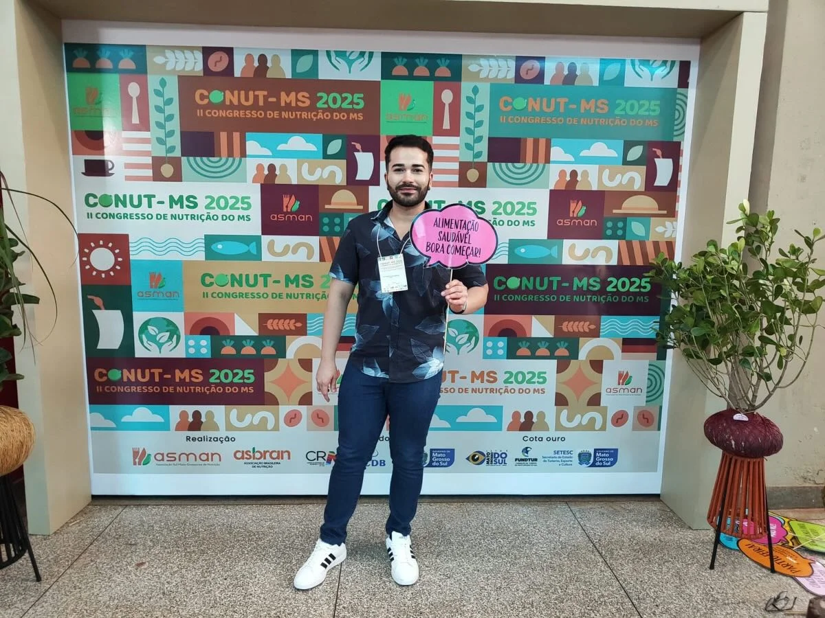 Nutricionista de Figueirão participa do 2º Congresso de Nutrição do Mato Grosso do Sul