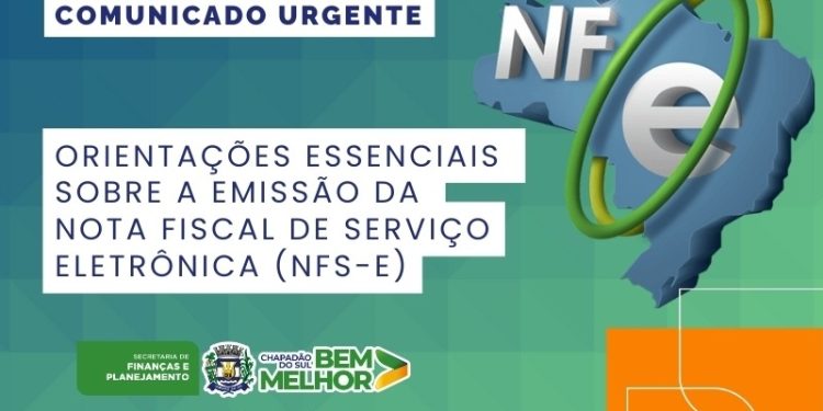 COMUNICADO URGENTE: Orientações Essenciais sobre a Emissão da Nota Fiscal de Serviço Eletrônica (NFS-e)