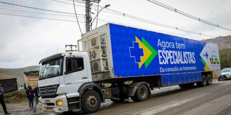 Carreta da Saúde da Mulher em Coxim