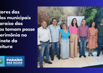 Educação em foco: Diretores escolares tomam posse e prefeito Ivan Xixi destaca “continuidade do trabalho” em Paraíso das Águas