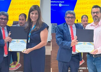 Legislativo de Costa Rica homenageia gestores da Caixa Econômica Federal