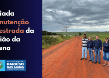 Prefeitura de Paraíso das Águas inicia manutenção emergencial da estrada na região da Selena
