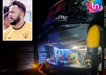 Luto no Futebol: Acidente com ônibus do Águia de Marabá mata preparador físico no Tocantins