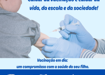 Sem vacina, sem matrícula: Alcinópolis reforça exigência da carteira de vacinação para alunos da rede municipal