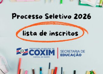 Educação Coxim: Divulgada a lista de inscritos para vagas temporárias em 2026