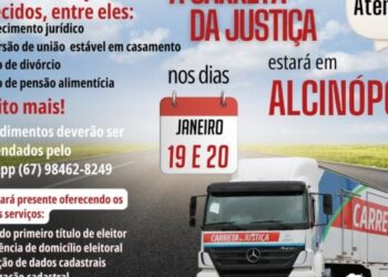Carreta da Justiça chega a Alcinópolis nos dias 19 e 20 deste mês