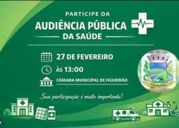 Figueirão convoca população para Audiência Pública nesta sexta-feira