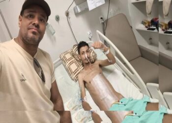 Voz do rodeio pede socorro: Luciano Lenes rifa equipamento para tratar o filho