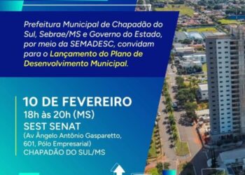 Agenda Econômica: Chapadão do Sul lança Plano de Desenvolvimento Municipal na próxima terça (10)