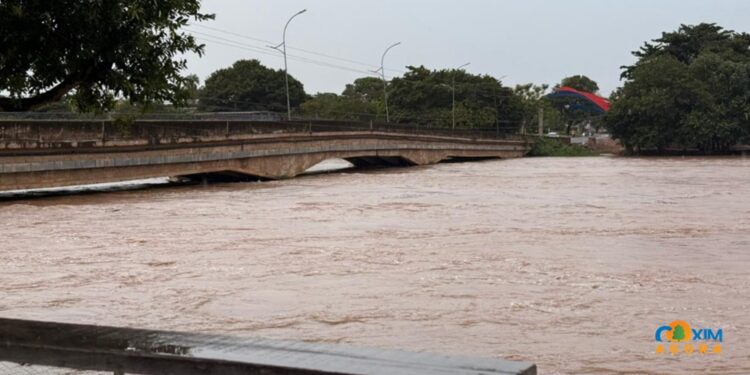 Alerta no Norte: Rio Taquari atinge 5,24m e Defesa Civil monitora ribeirinhos