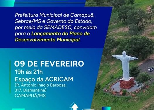 Camapuã lançou ontem à noite plano estratégico para crescer pelos próximos anos