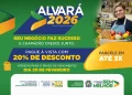 Economia em Chapadão do Sul: Pague o Alvará 2026 até dia 20 e garanta 20% de desconto