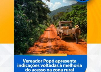 Vereador Popó solicita instalação de mata-burros para garantir transporte de alunos no campo