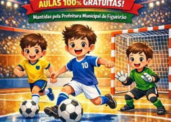 Escolinha de Futsal de Figueirão abre inscrições para crianças e jovens