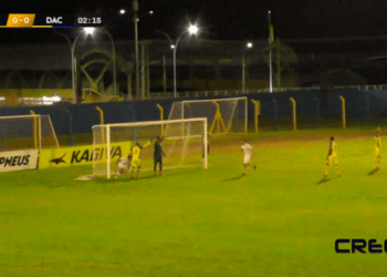 Estadual: Costa Rica sofre gol nos acréscimos e cede empate ao Dourados em jogo marcado por paralisação médica