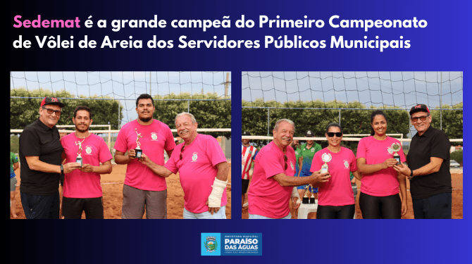 Secretaria de Desenvolvimento vence no masculino e feminino em torneio de servidores
