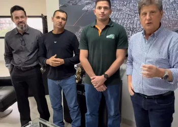 Walter Schlatter e Ernany anunciam Felipe como novo Secretário Adjunto