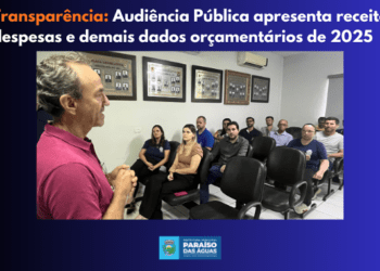 Paraíso das Águas demonstra equilíbrio fiscal em Audiência Pública