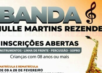 Banda Iulle Martins Rezende abre inscrições para novos músicos em Alcinópolis