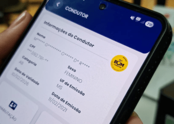 Detran-MS orienta sobre renovação automática da CNH para Bom Condutor e como solicitar a versão impressa
