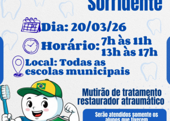 Dia B em Costa Rica: Escolas recebem mutirão de saúde bucal nesta sexta-feira (20)