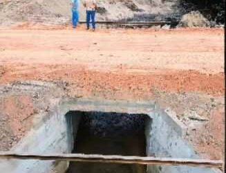 Infraestrutura Rural: Alcinópolis substitui ponte de madeira por estrutura de concreto no Bananal