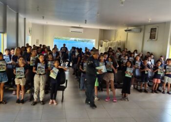 Proerd 2026: Programa inicia aulas para quase 500 alunos da rede municipal em Costa Rica